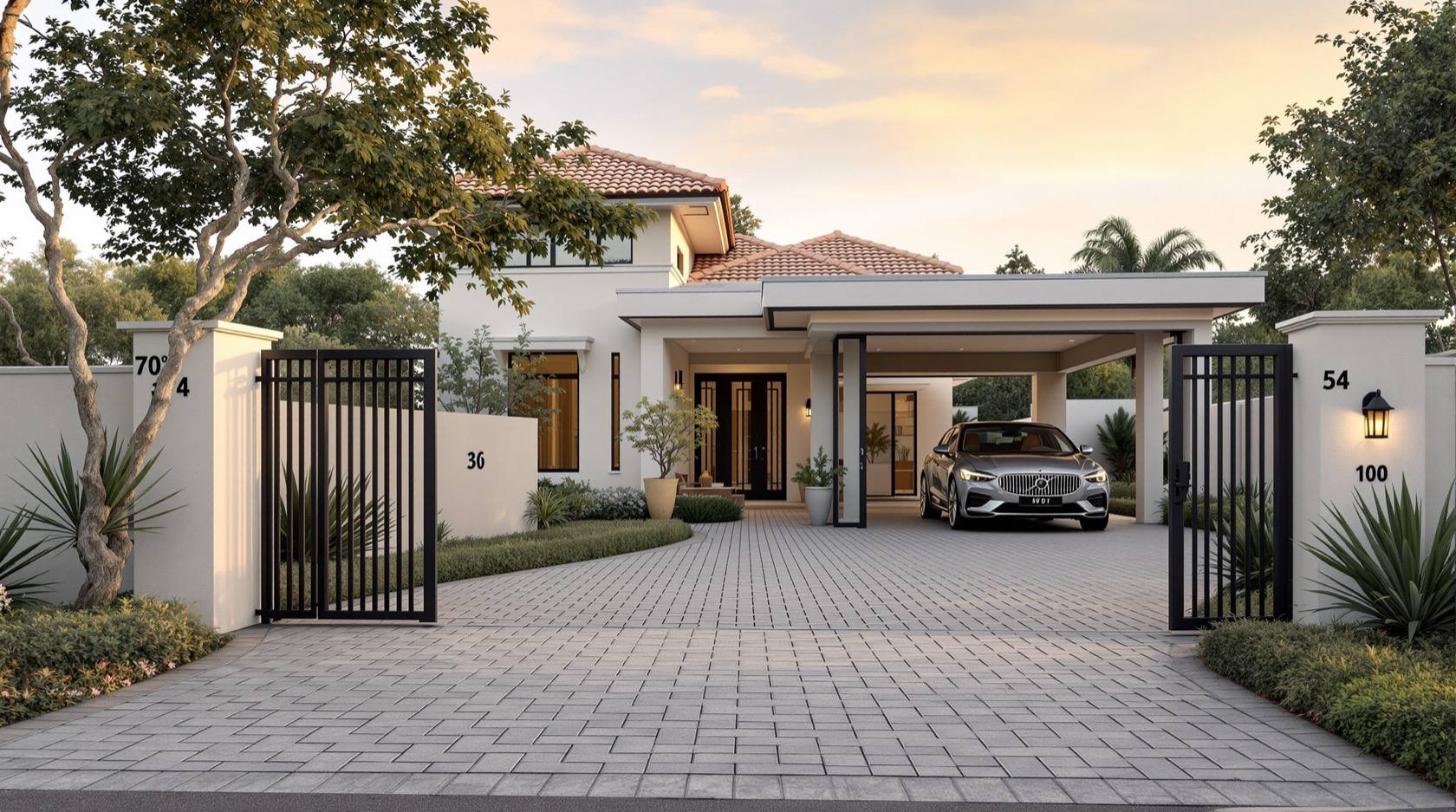 Villa and Independent House Parking in India: Driveway, Porch and Garage (2026)