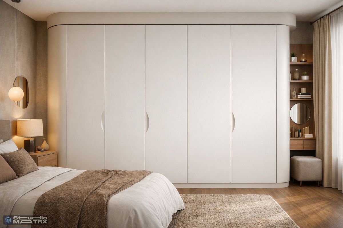 Membrane Finish Wardrobe