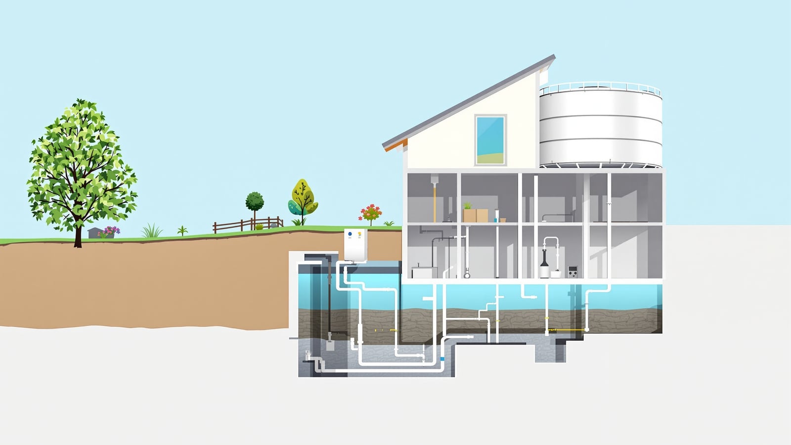 Water storage tanks