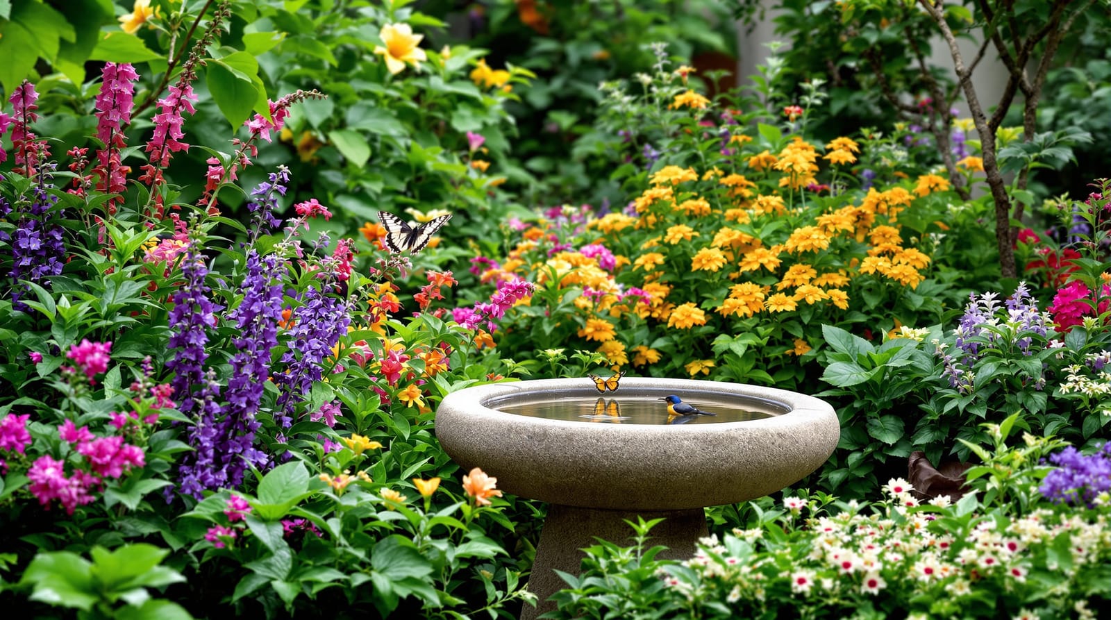 Wildlife-Friendly Home Landscapes — Gardening for Birds, Bees & Butterflies