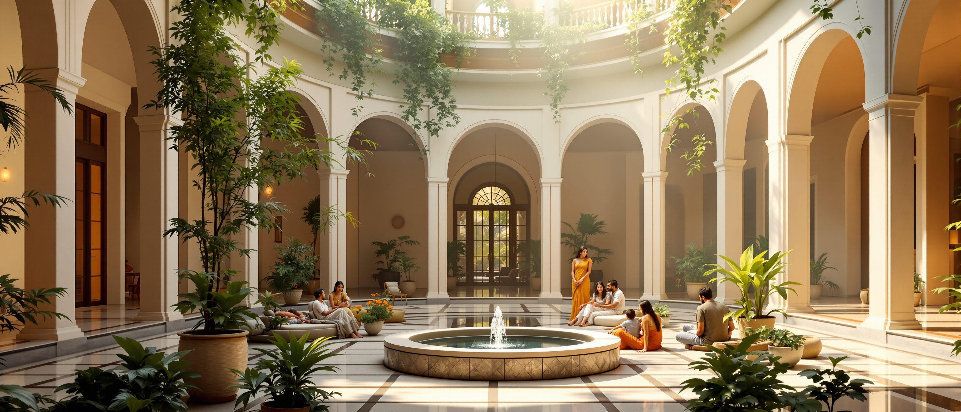 Windows for Courtyard Houses (India): The Inward Light-and-Air Well