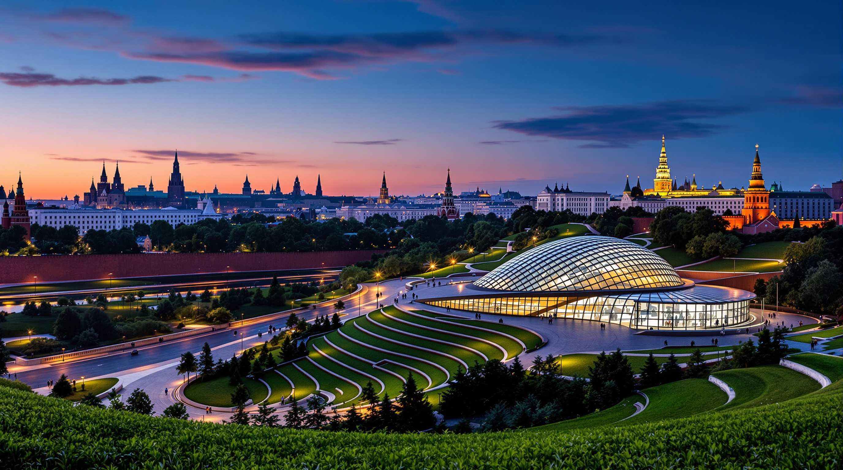 Zaryadye Park: How Diller Scofidio + Renfro Grew a Wilderness Beside the Kremlin