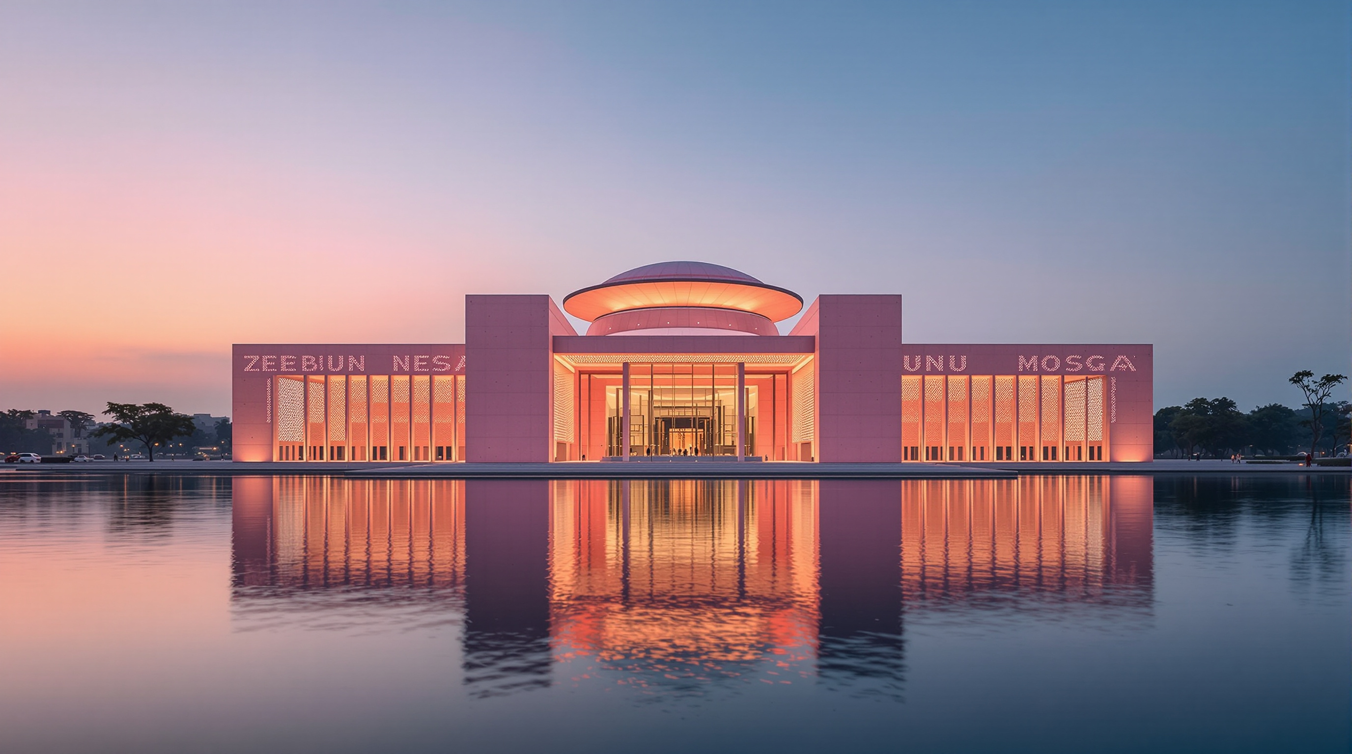 Zebun Nessa Mosque: How a Pink Concrete Pavilion Learned to Breathe