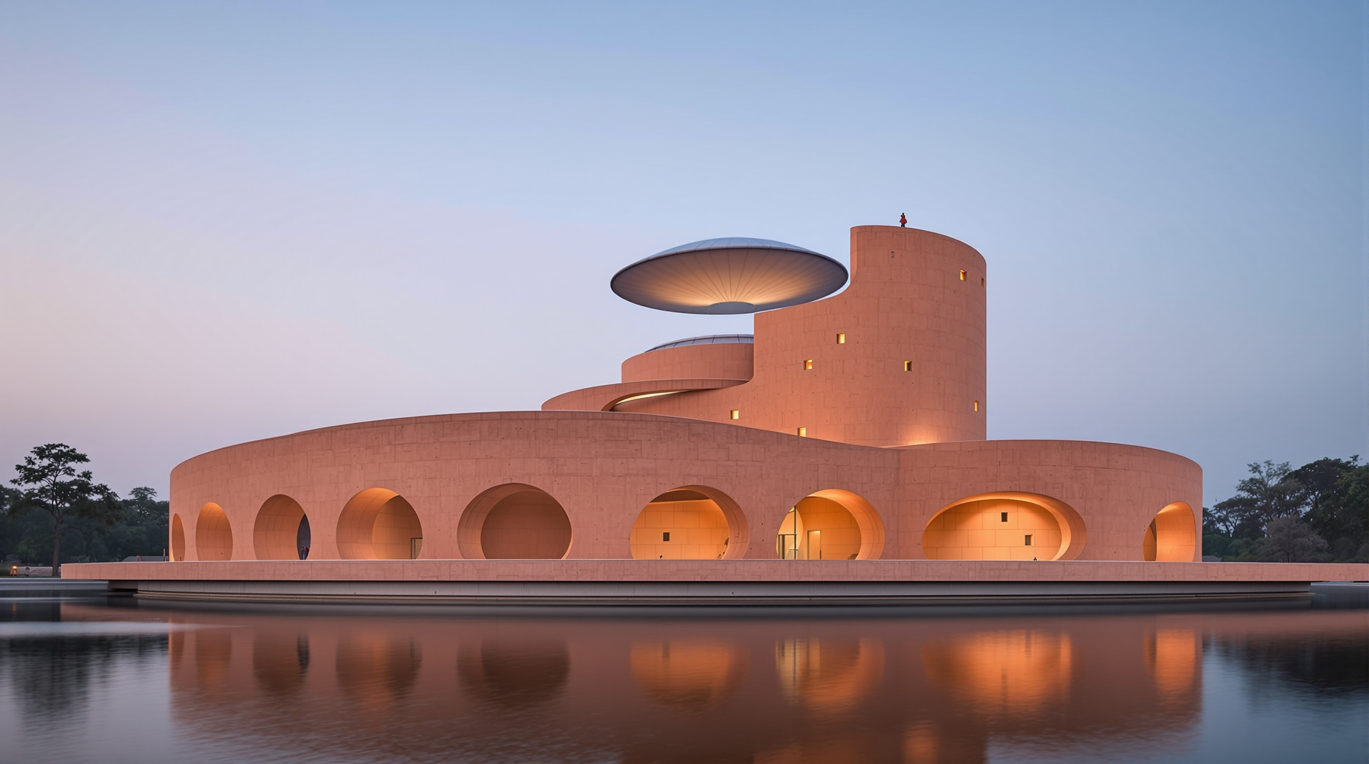 Zebun Nessa Mosque: How a Pink Concrete Monolith Learned to Breathe