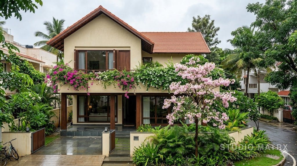 Garden Pavilion — 30 × 40 ft Temperate Home