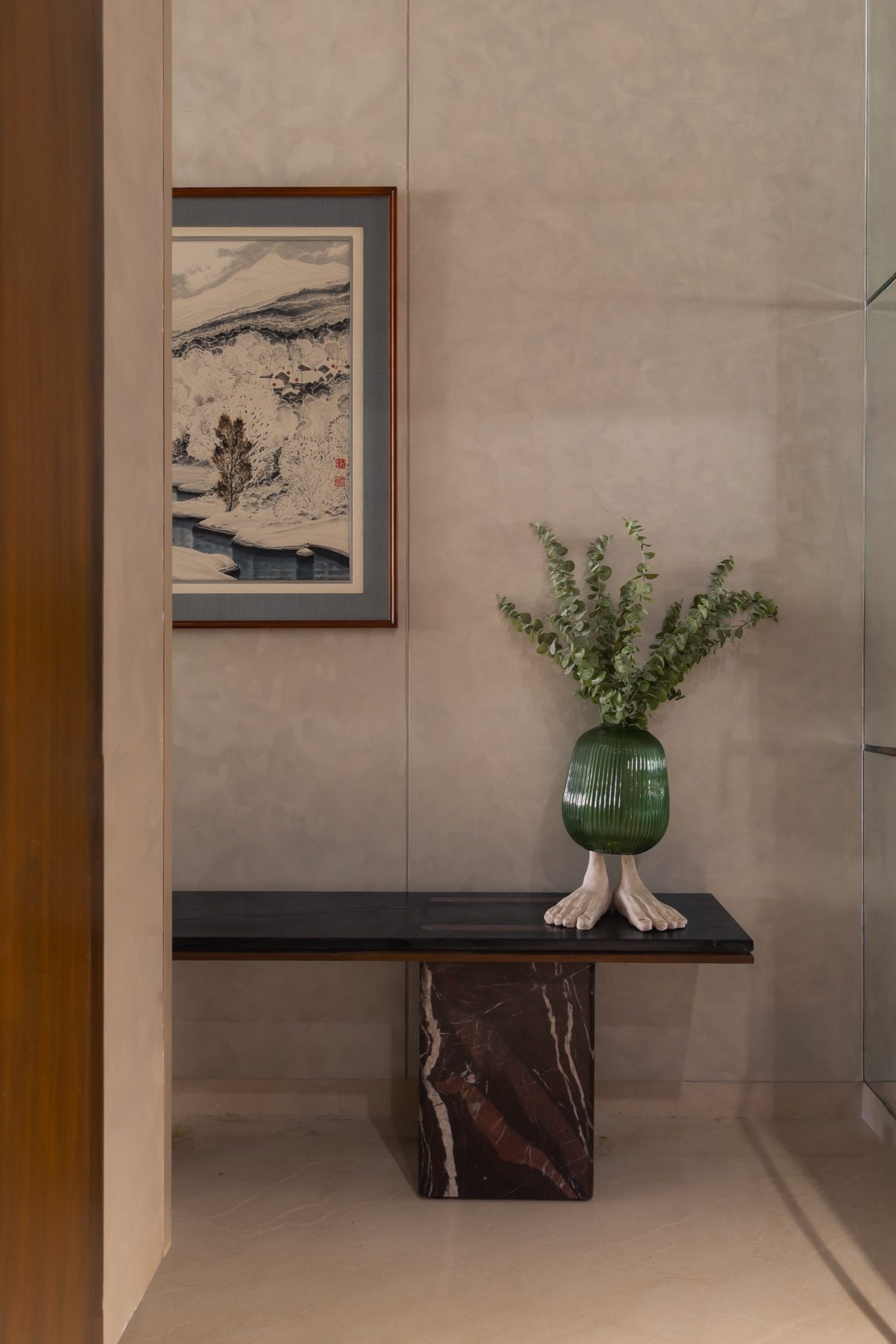 A quiet corner of Plum House