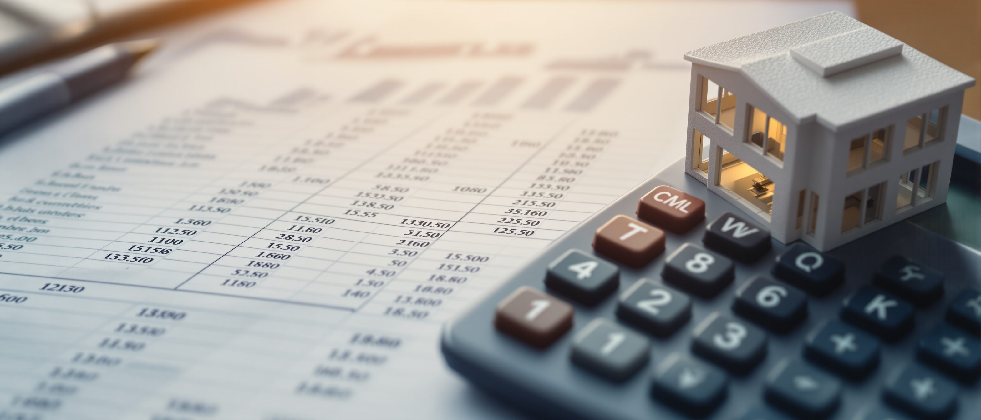 A bill of quantities, a calculator and a building model — the documents the estimate becomes, and the worth a valuation finds.