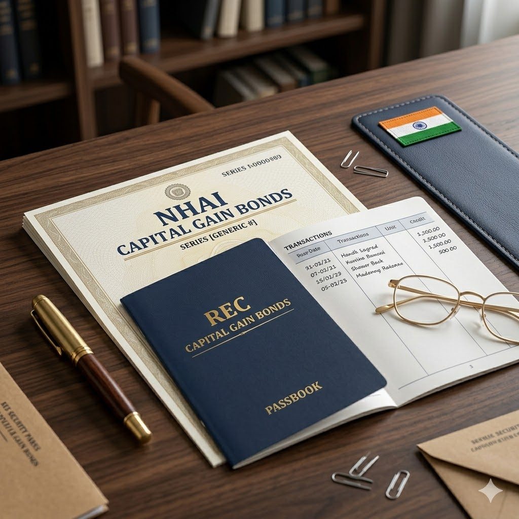 NHAI/REC bonds certificate for Section 54EC