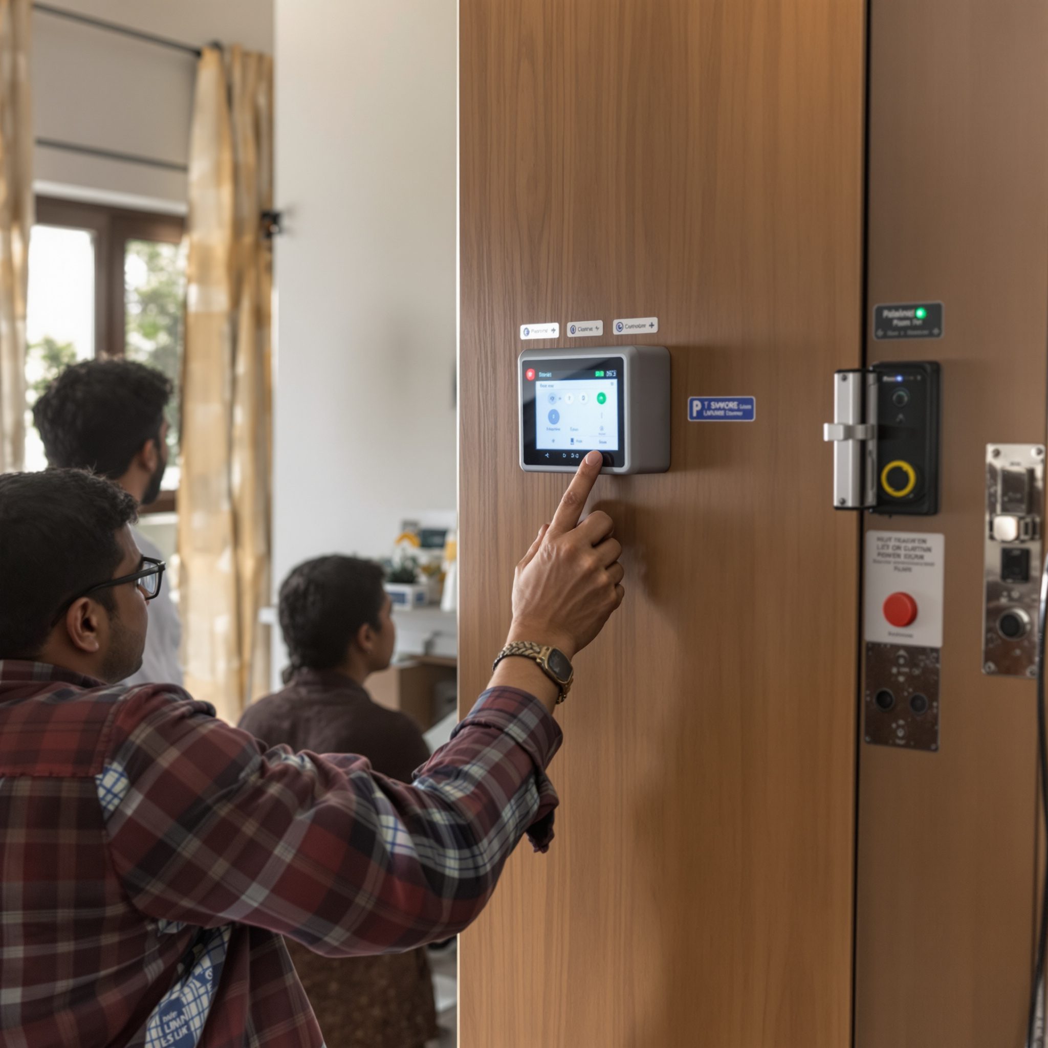 Lift controller cabinet inspection