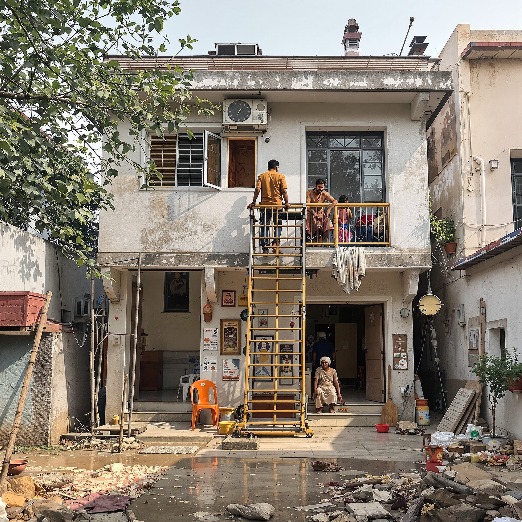 Hydraulic home lift