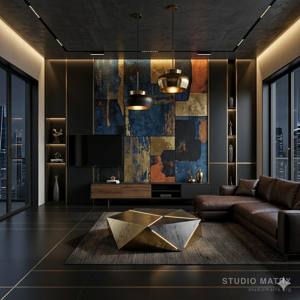 Modern-style Indian living room