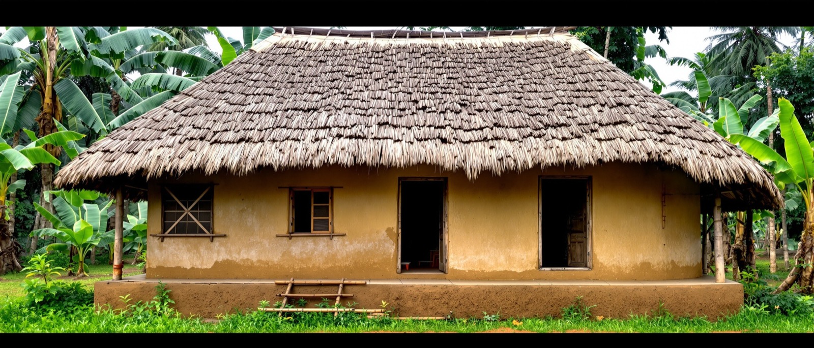 Vernacular Architecture of Bengal: The Curved Roof That Became the Bungalow