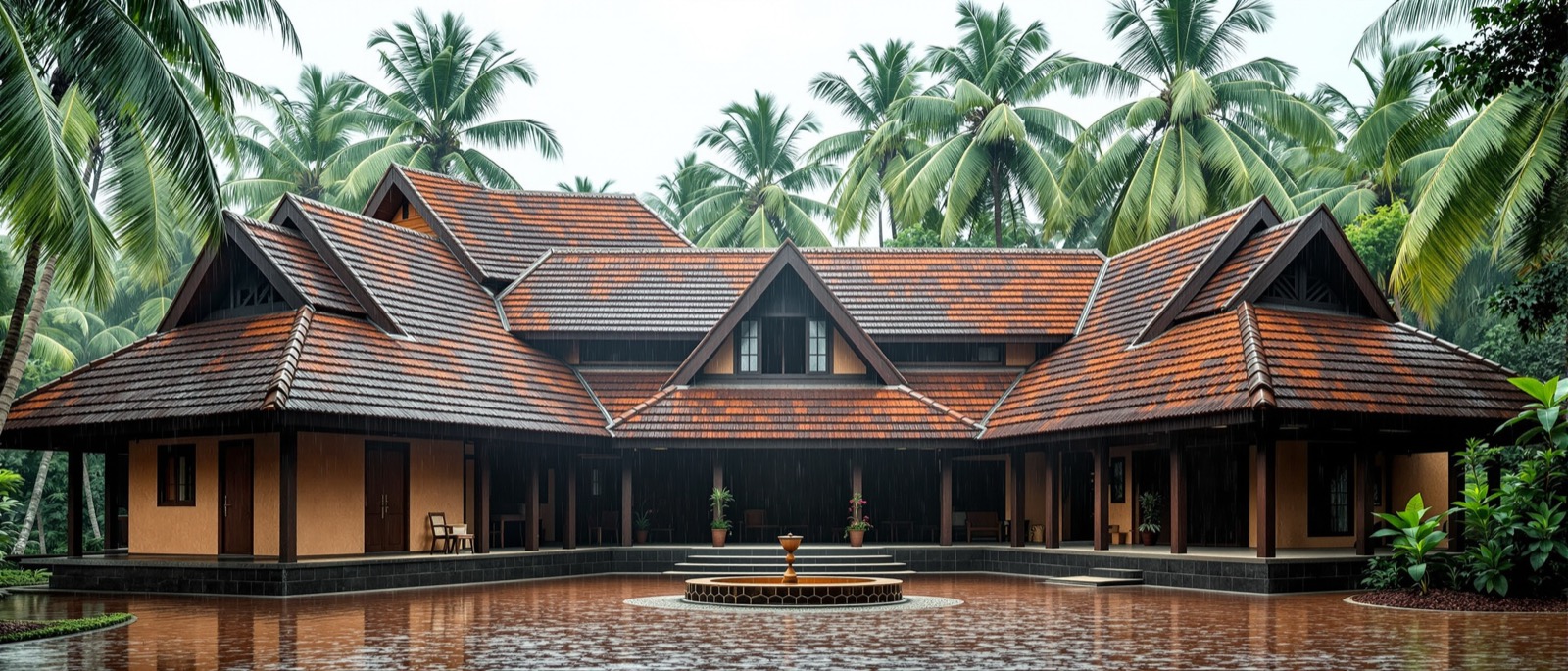 Vernacular Architecture of Kerala: The Nalukettu, the Courtyard & the Carpenter's Craft